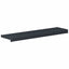 Vindueskarm Anthracit med træstruktur 60 x 25 x 4,5 cm PVC