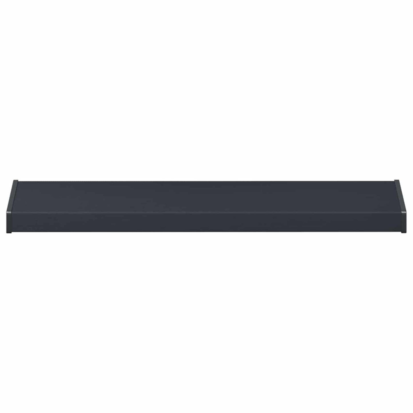 Vindueskarm Anthracit med træstruktur 80 x 25 x 4,5 cm PVC