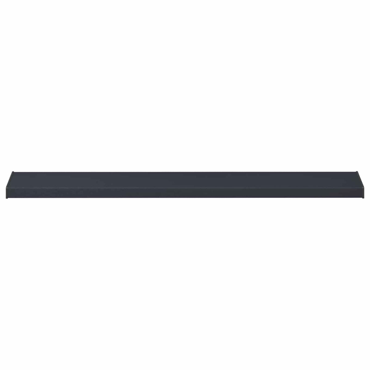 Vindueskarm Anthracit med træstruktur 120 x 25 x 4,5 cm PVC