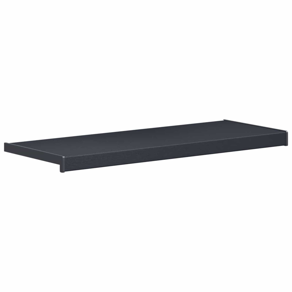 Vindueskarm Anthracit med træstruktur 60 x 30 x 4,5 cm PVC