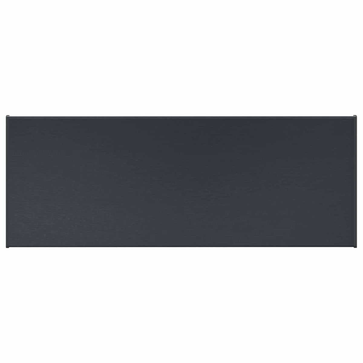 Vindueskarm Anthracit med træstruktur 60 x 30 x 4,5 cm PVC