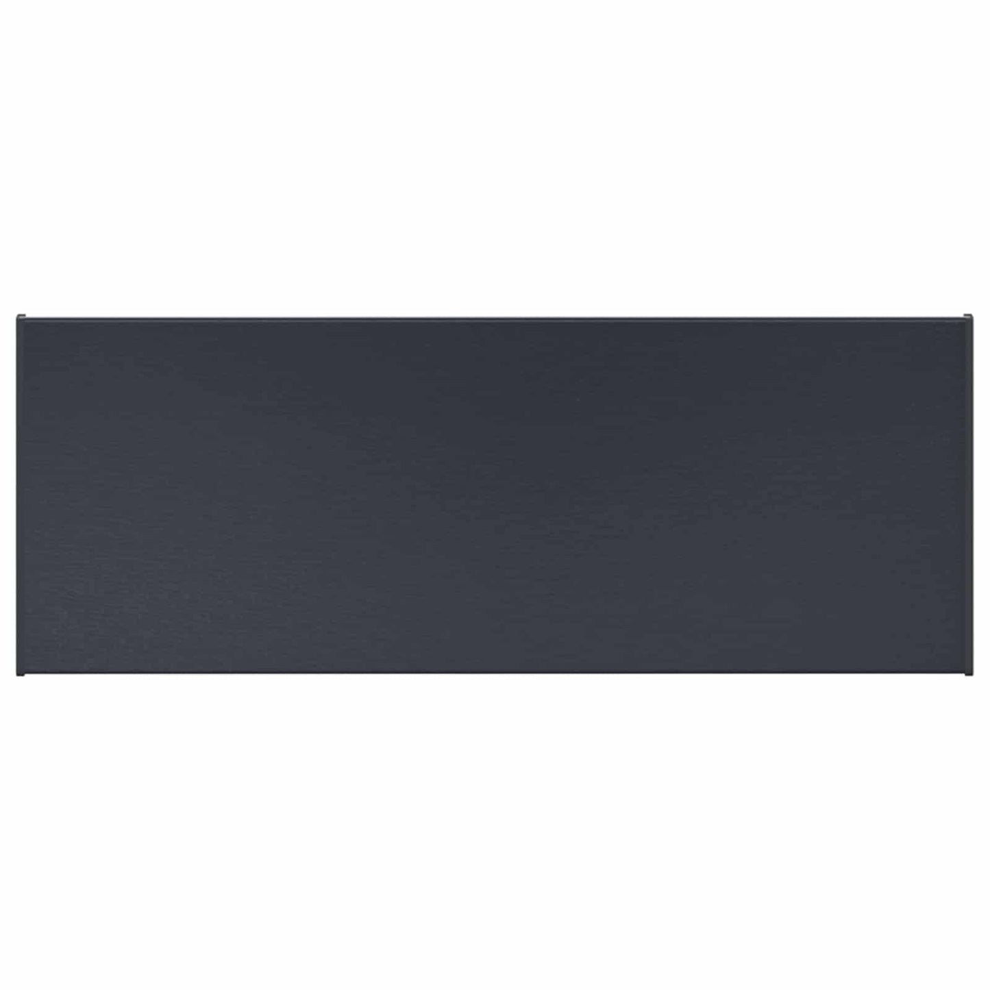 Vindueskarm Anthracit med træstruktur 100 x 30 x 4,5 cm PVC