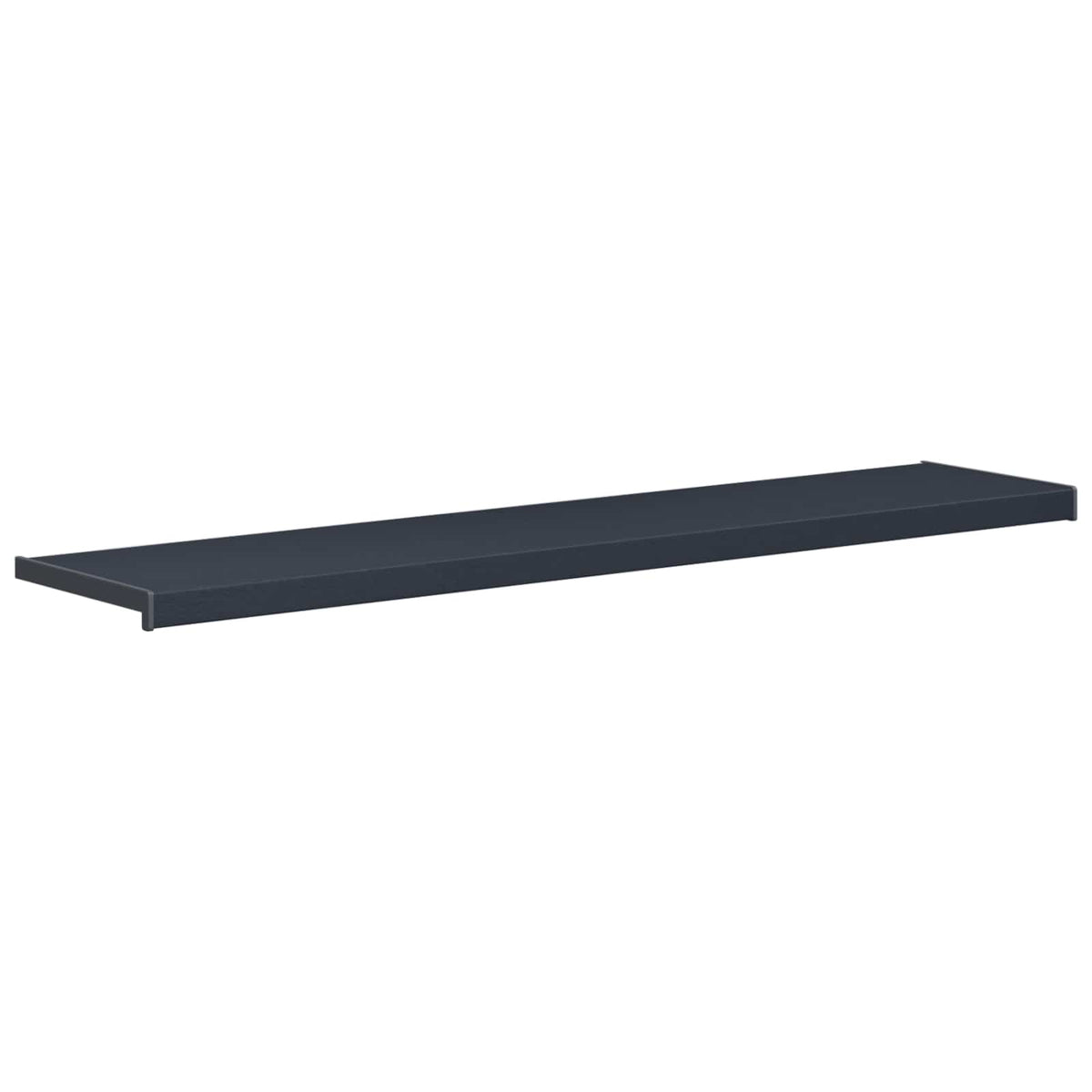 Vindueskarm Anthracit med træstruktur 120 x 30 x 4,5 cm PVC