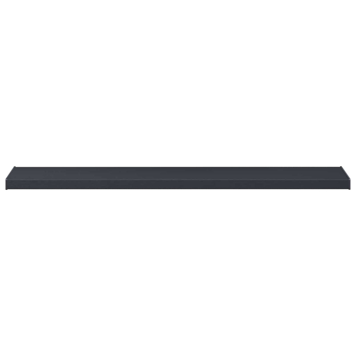 Vindueskarm Anthracit med træstruktur 120 x 30 x 4,5 cm PVC