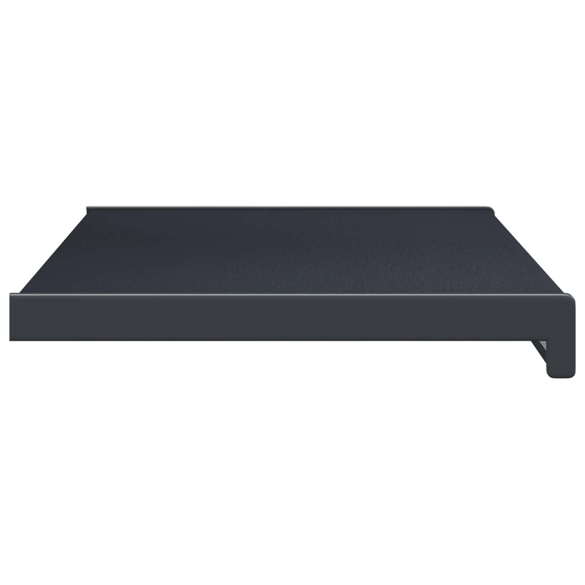 Vindueskarm Anthracit med træstruktur 60 x 35 x 4,5 cm PVC