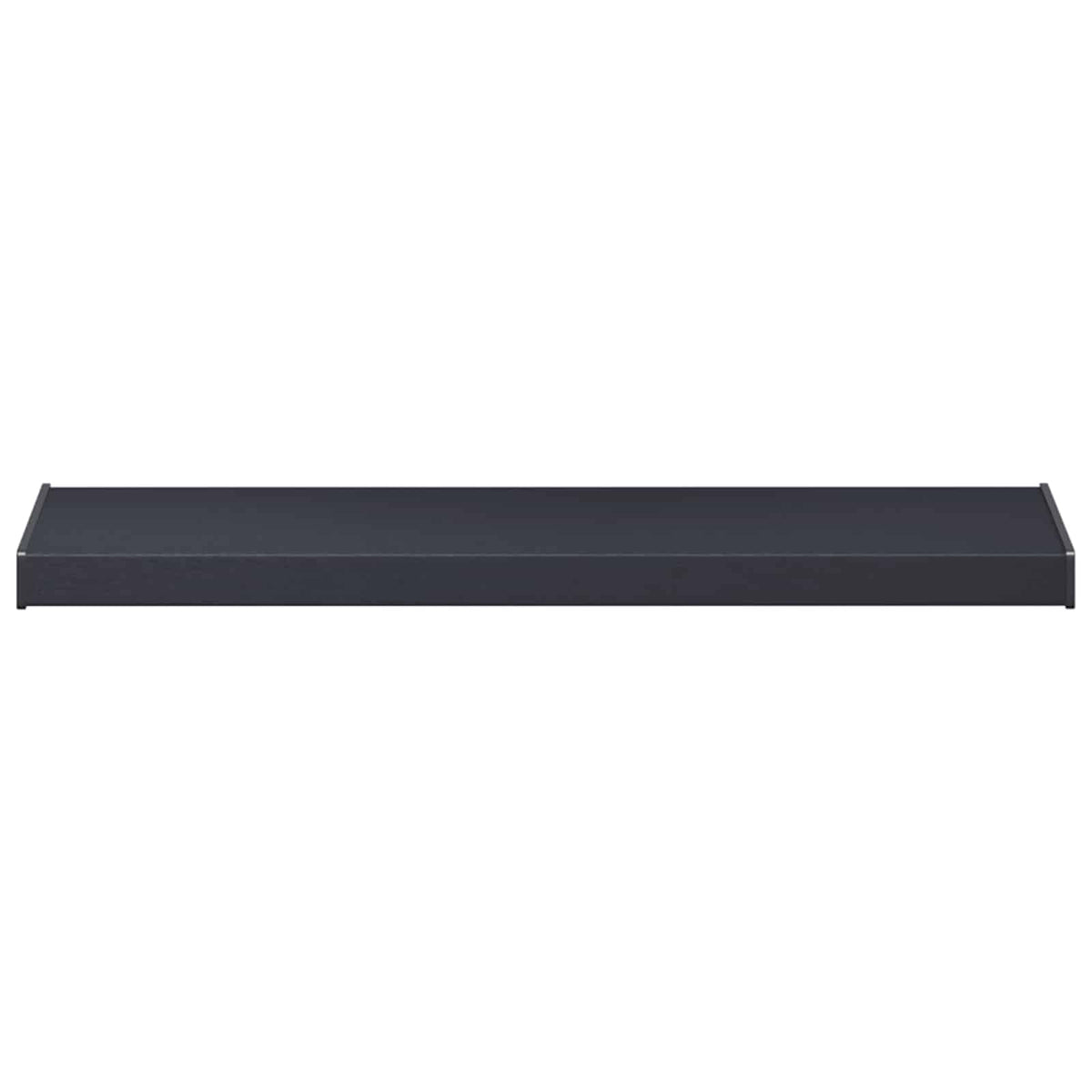 Vindueskarm Anthracit med træstruktur 100 x 35 x 4,5 cm PVC