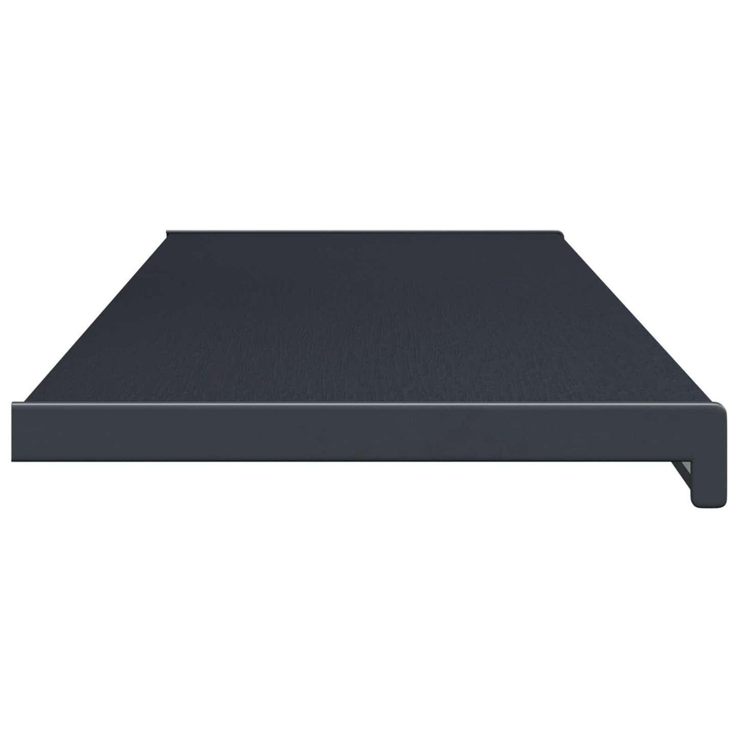Vindueskarm Anthracit med træstruktur 160 x 35 x 4,5 cm PVC