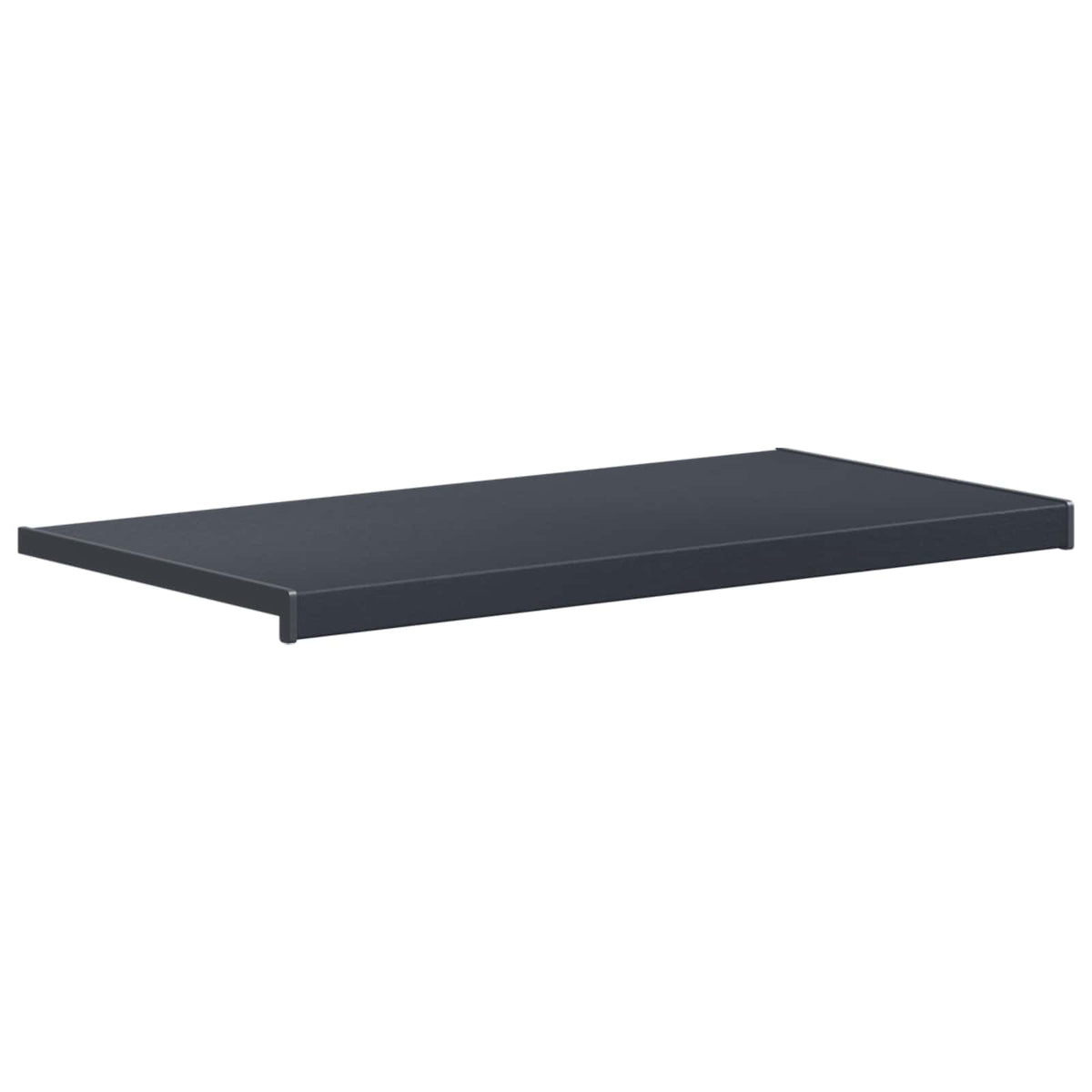 Vindueskarm Anthracit med træstruktur 100 x 40 x 4,5 cm PVC
