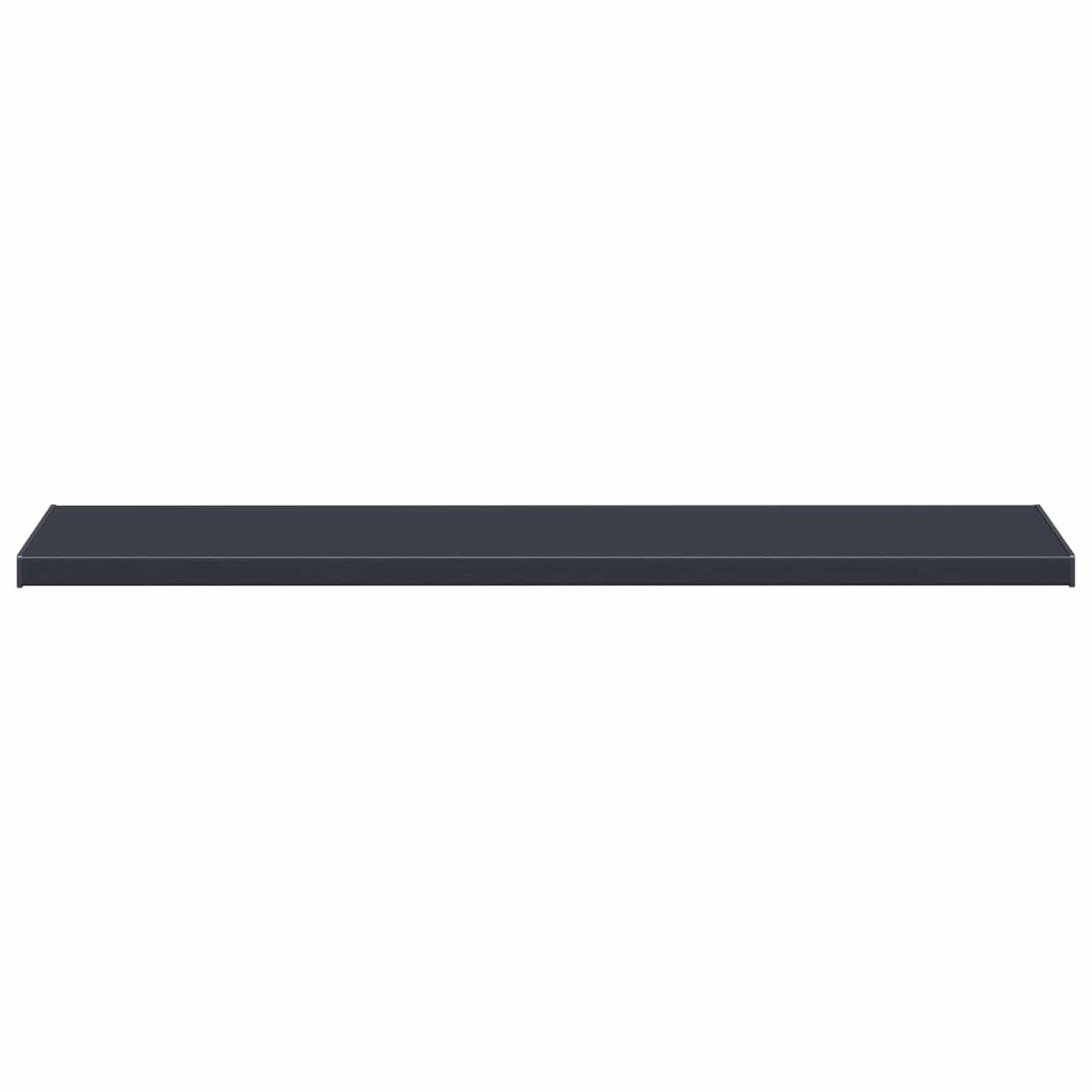Vindueskarm Anthracit med træstruktur 120 x 40 x 4,5 cm PVC