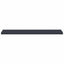 Vindueskarm Anthracit med træstruktur 160 x 40 x 4,5 cm PVC
