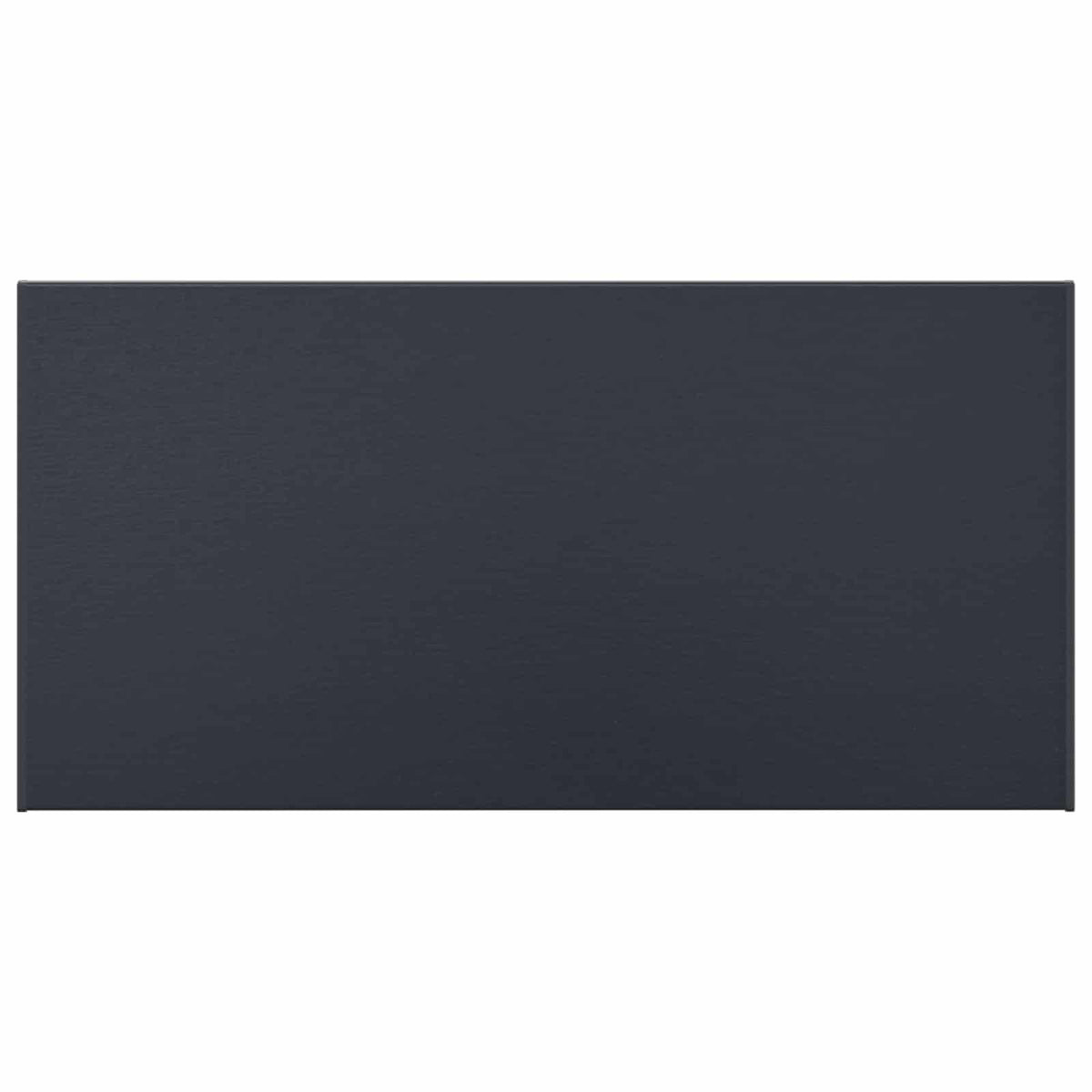 Vindueskarm Anthracit med træstruktur 60 x 45 x 4,5 cm PVC