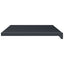 Vindueskarm Anthracit med træstruktur 80 x 45 x 4,5 cm PVC