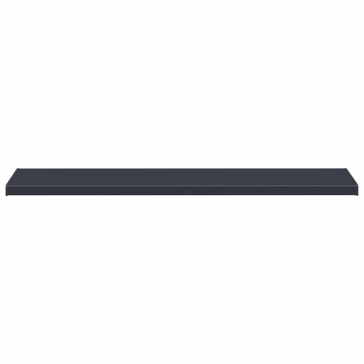 Vindueskarm Anthracit med træstruktur 140 x 45 x 4,5 cm PVC