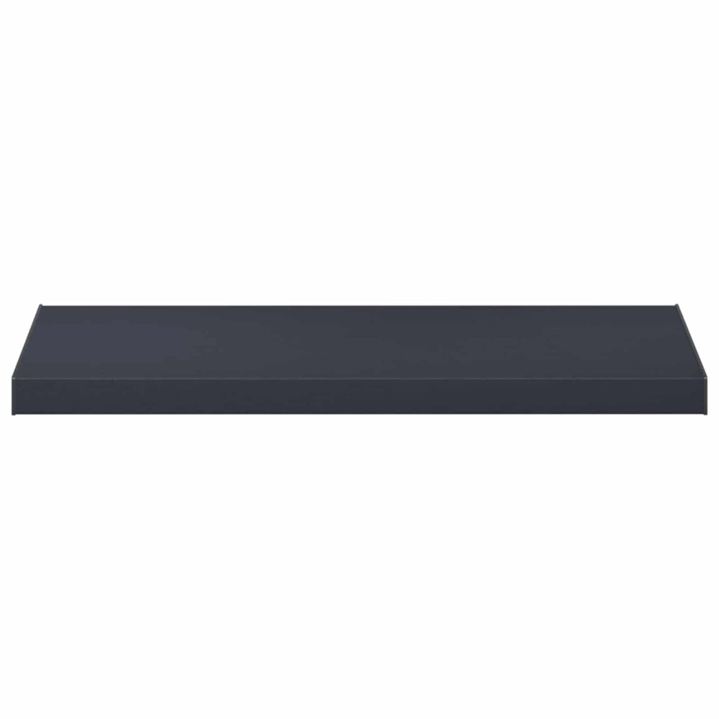 Vindueskarm Anthracit med træstruktur 100 x 50 x 4,5 cm PVC
