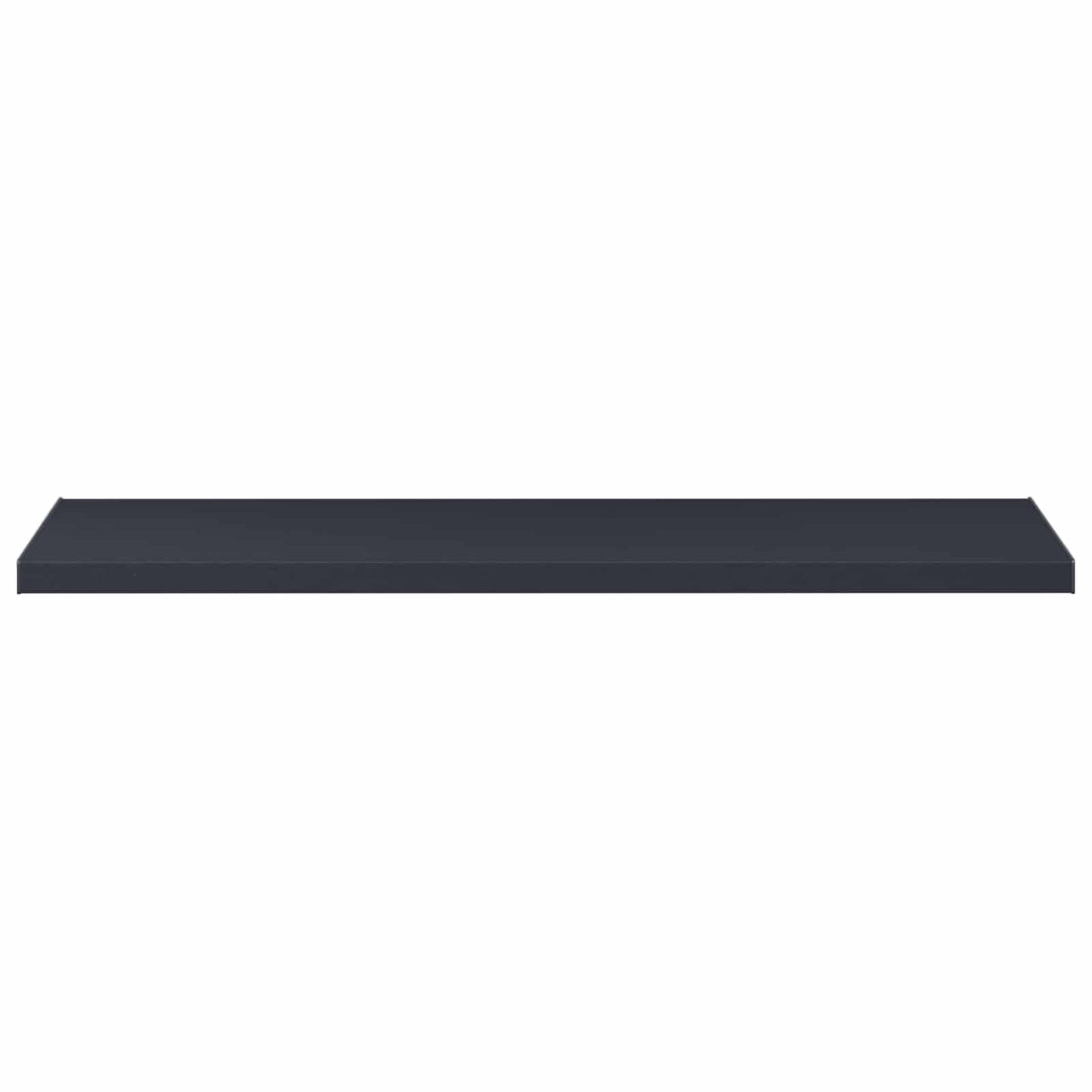 Vindueskarm Anthracit med træstruktur 120 x 50 x 4,5 cm PVC