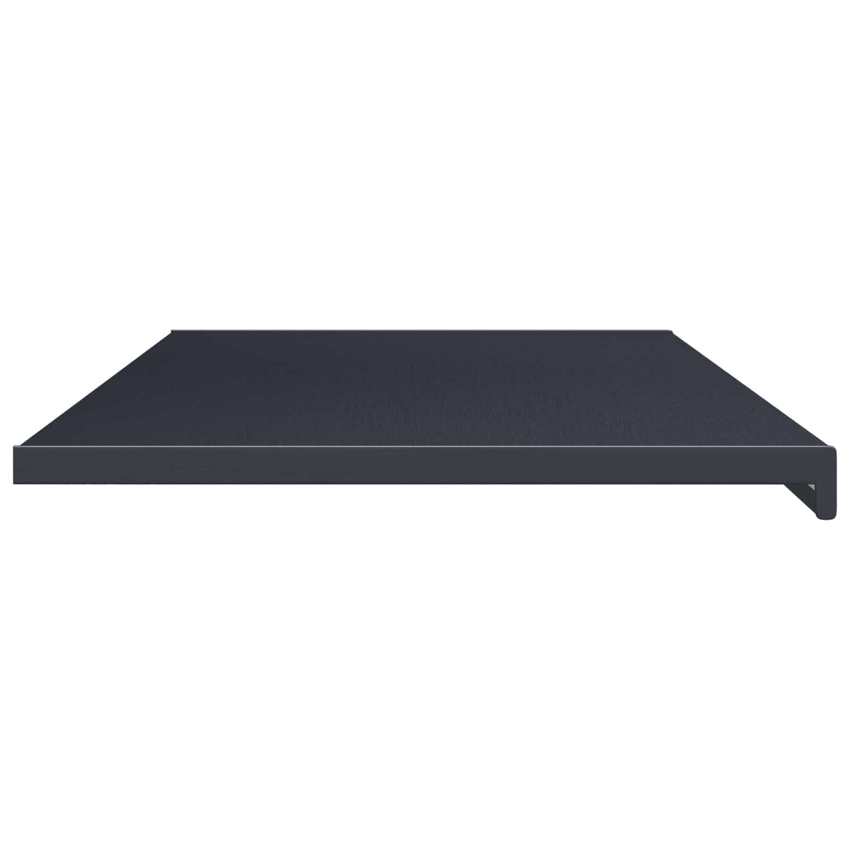 Vindueskarm Anthracit med træstruktur 140 x 50 x 4,5 cm PVC