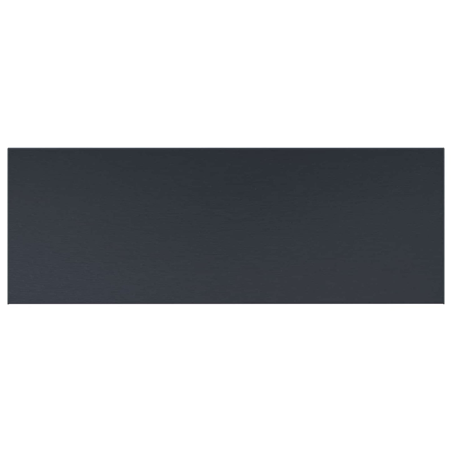 Vindueskarm Anthracit med træstruktur 140 x 50 x 4,5 cm PVC