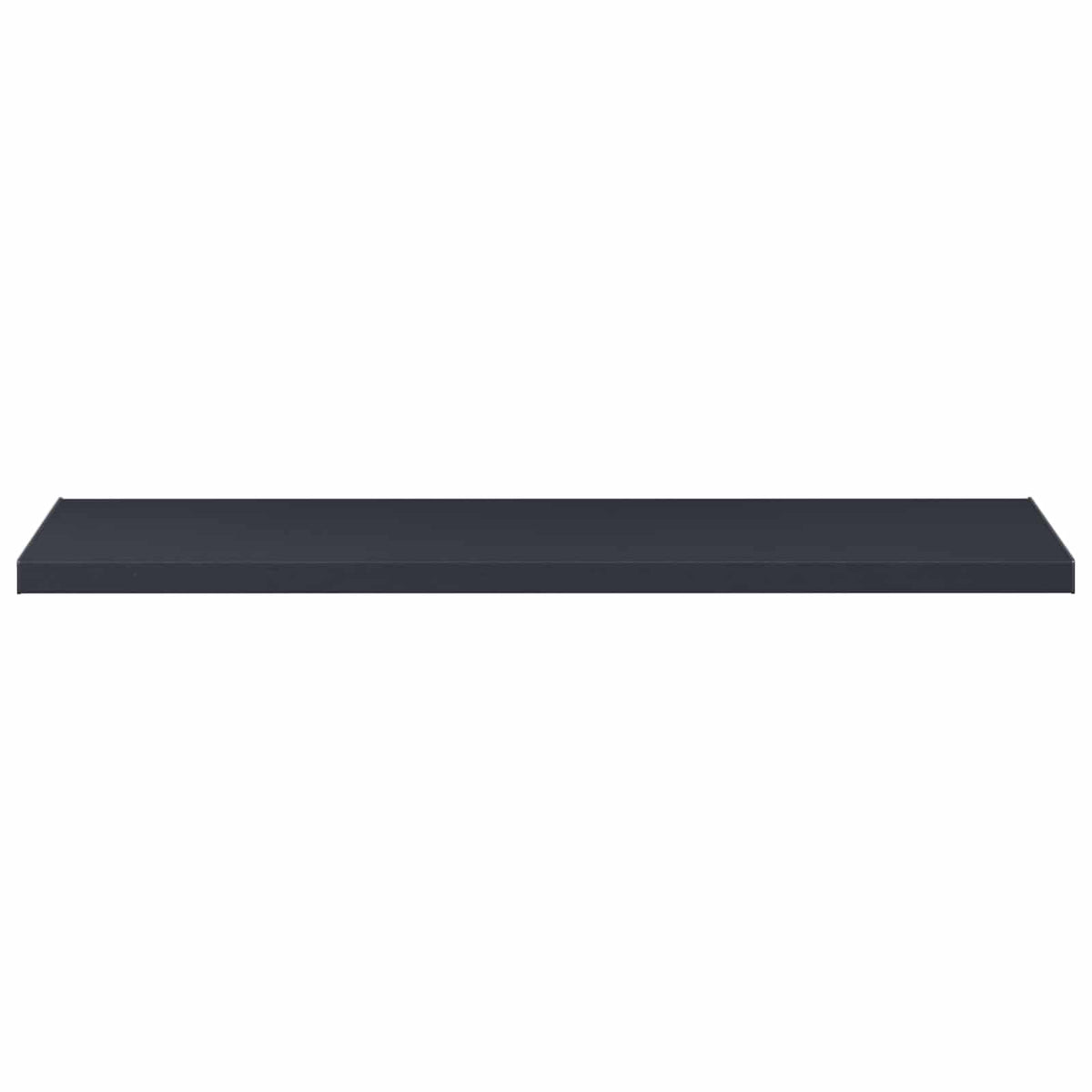 Vindueskarm Anthracit med træstruktur 160 x 50 x 4,5 cm PVC