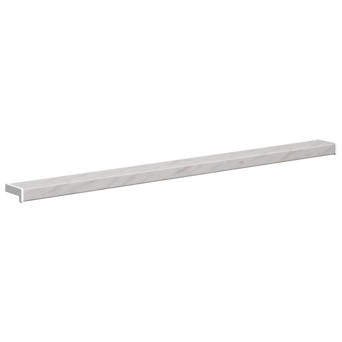 Vindueskarm Marmor tekstur 120 x 10 x 4,5 cm PVC