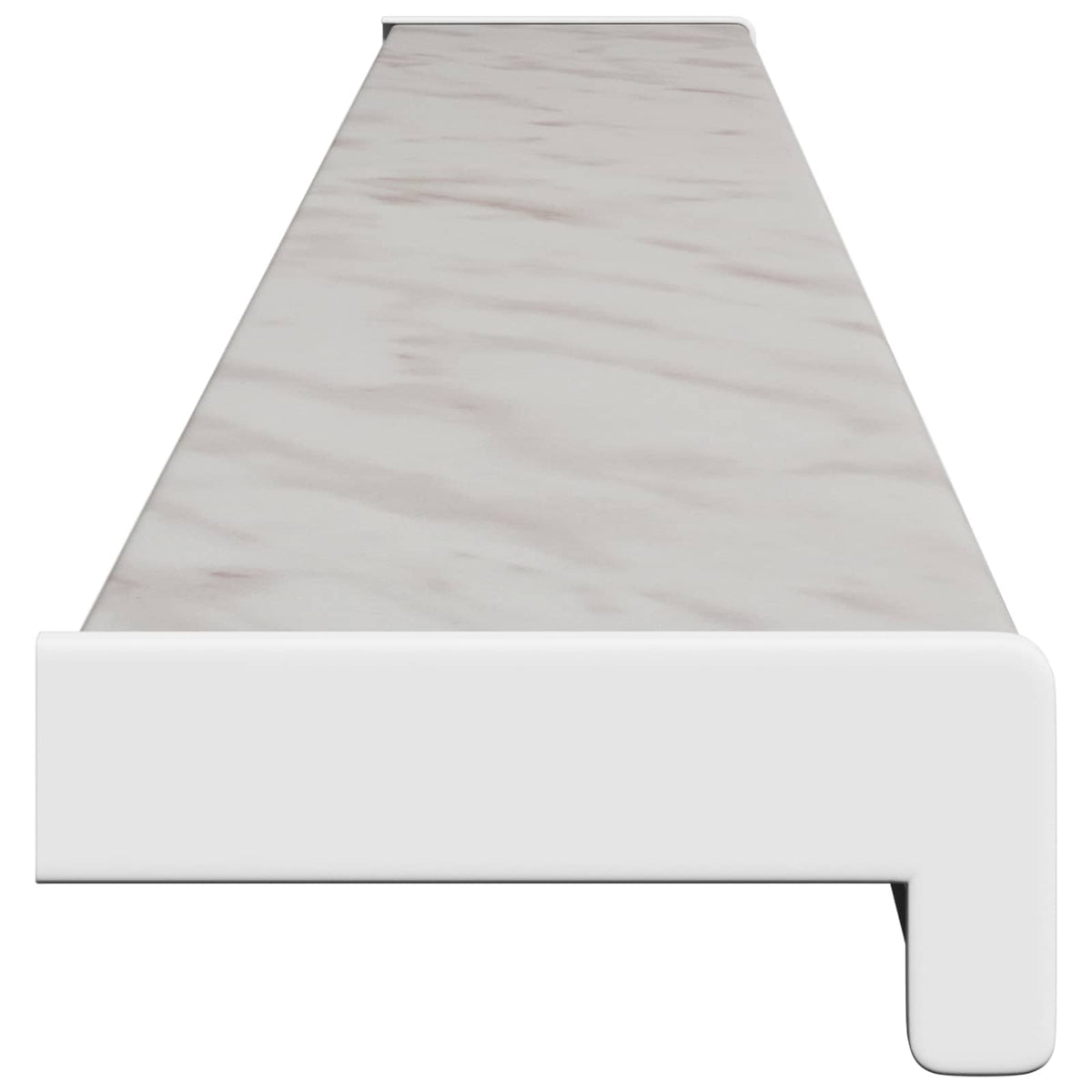 Vindueskarm Marmor tekstur 120 x 10 x 4,5 cm PVC