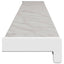 Vindueskarm Marmor tekstur 160 x 10 x 4,5 cm PVC