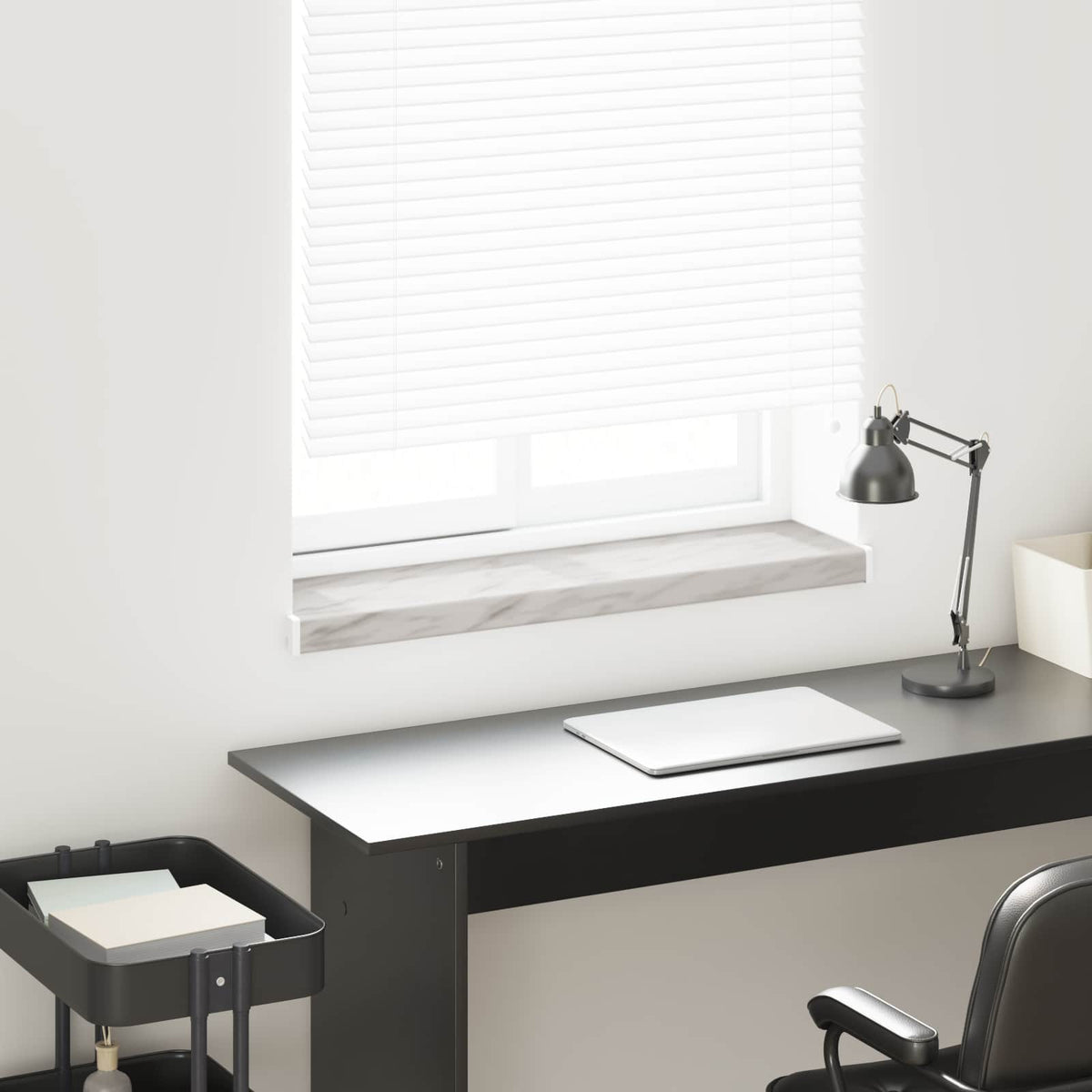 Vindueskarm Marmor tekstur 100 x 20 x 4,5 cm PVC