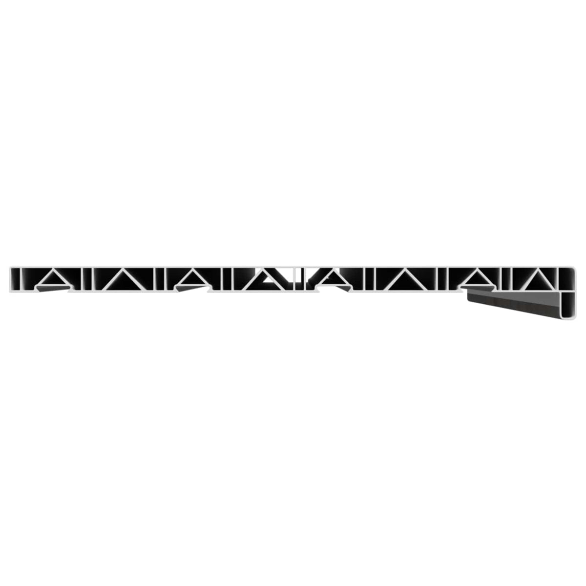 Vindueskarm Marmor tekstur 80 x 40 x 4,5 cm PVC