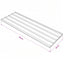 Tagpanel 12 stk. Antracit 129 x 45 cm Galvaniseret stål