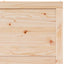 Ladedør 90 x 2,5 x 208 cm Massivt fyrretræ Naturfarvet