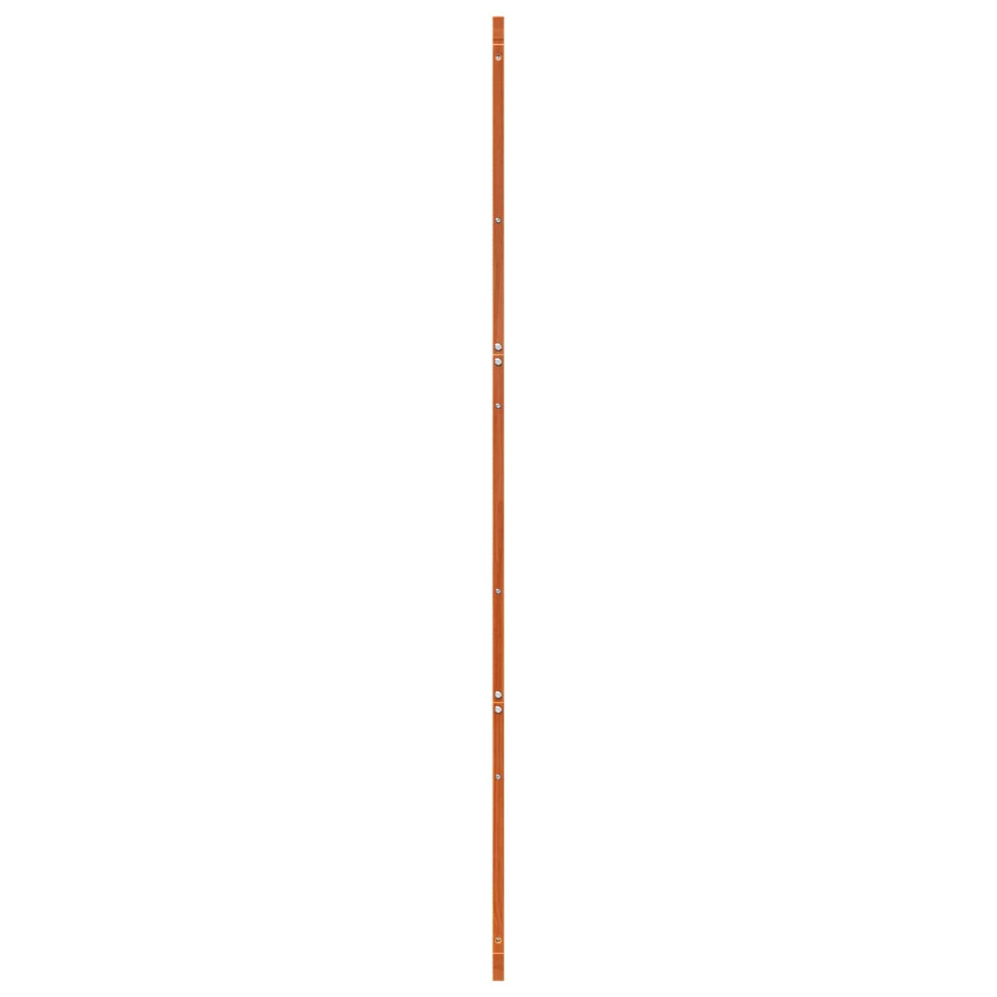Ladedør 90 x 2,5 x 208 cm Massivt fyrretræ Voksbrun