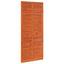 Ladedør 100 x 2,5 x 208 cm Massivt fyrretræ Voksbrun