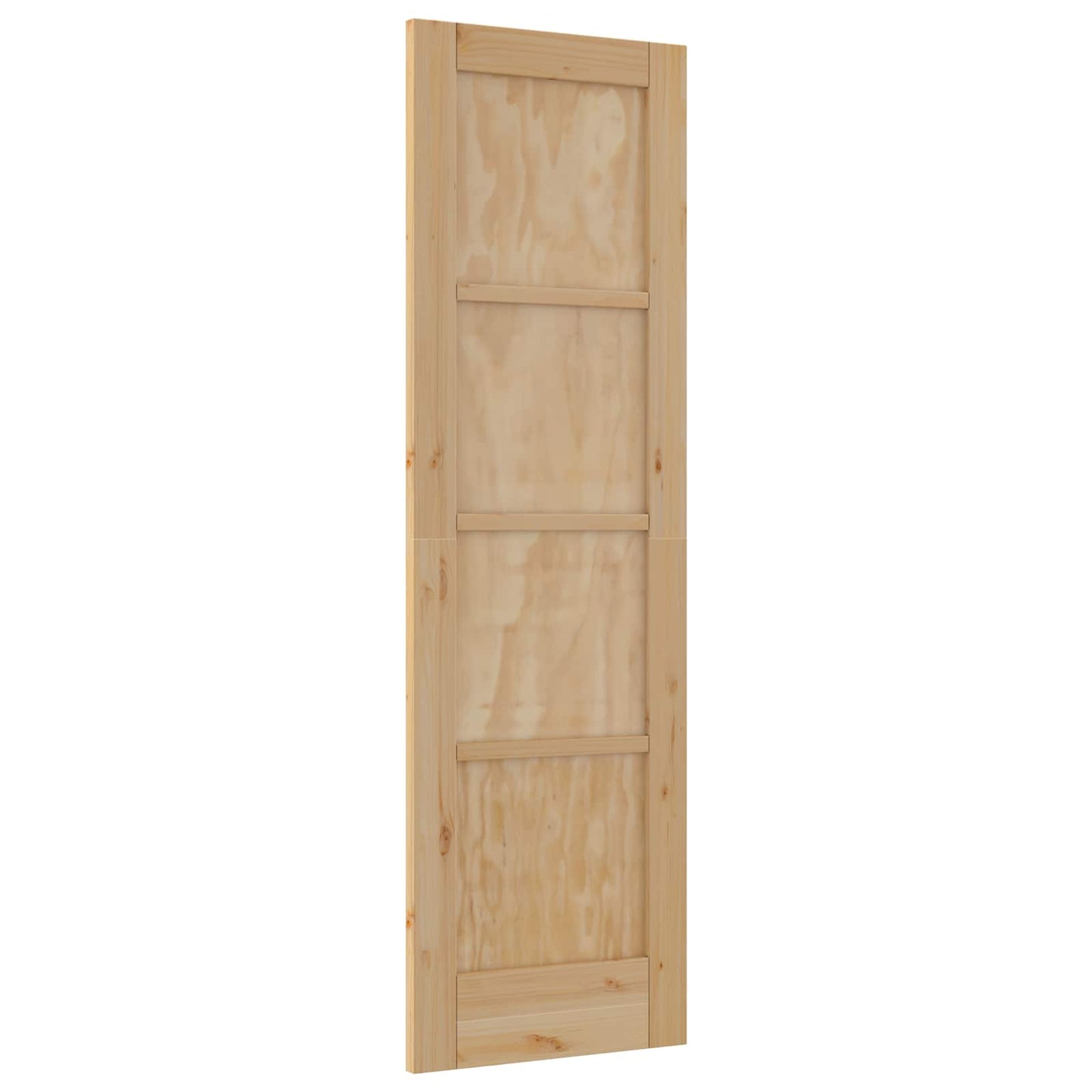 Indvendig Dør 61 x 198,5 cm Krydsfinér Naturfarvet