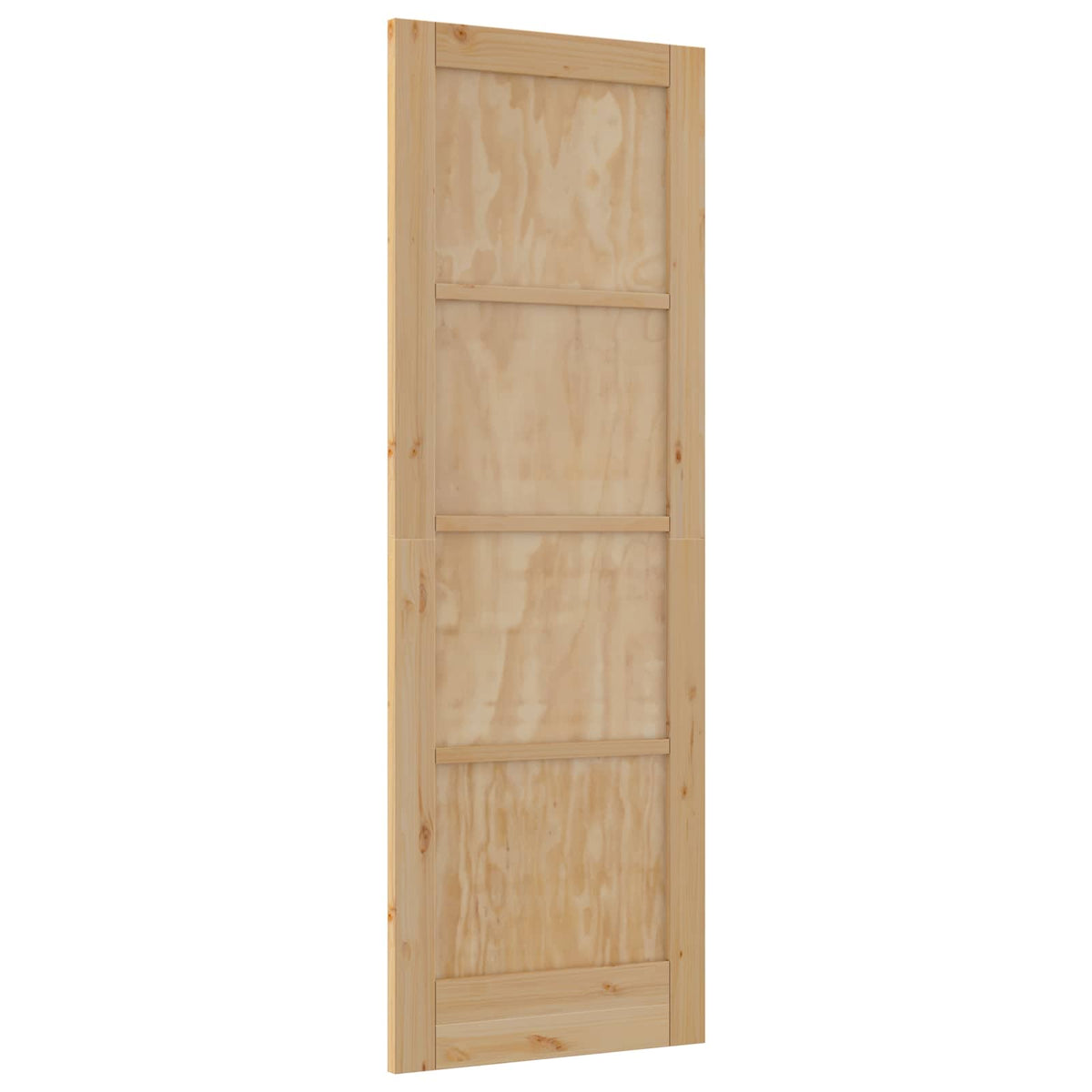 Indvendig Dør 73,5 x 211 cm Krydsfinér Naturfarvet