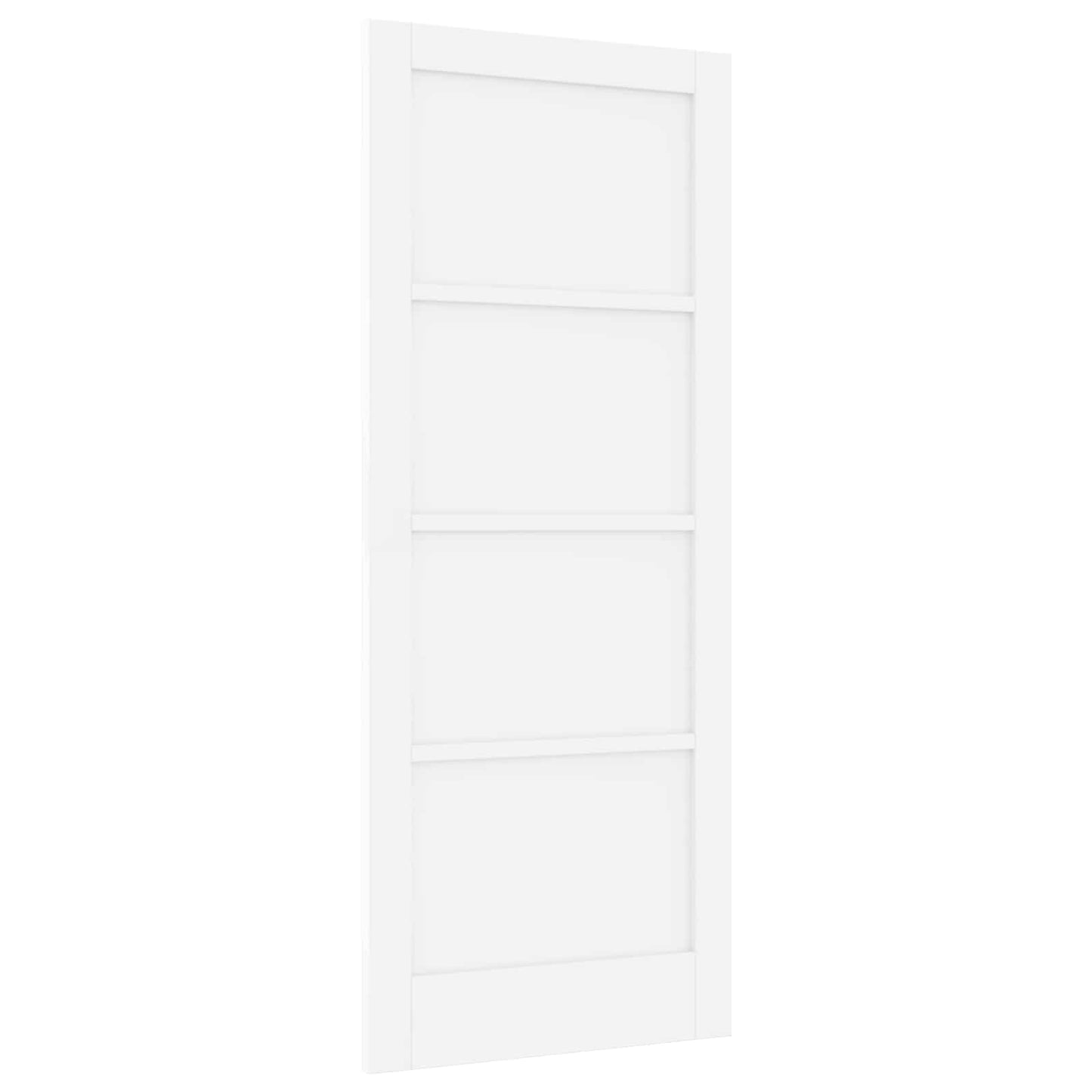 Indvendig Dør 83 x 202 cm Krydsfinér Hvid