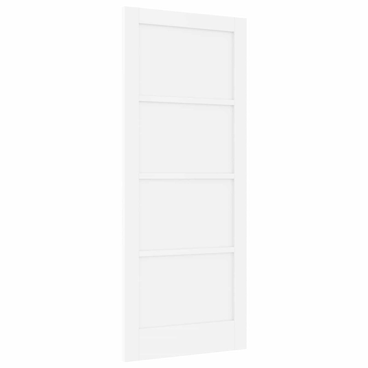 Indvendig Dør 83 x 202 cm Krydsfinér Hvid