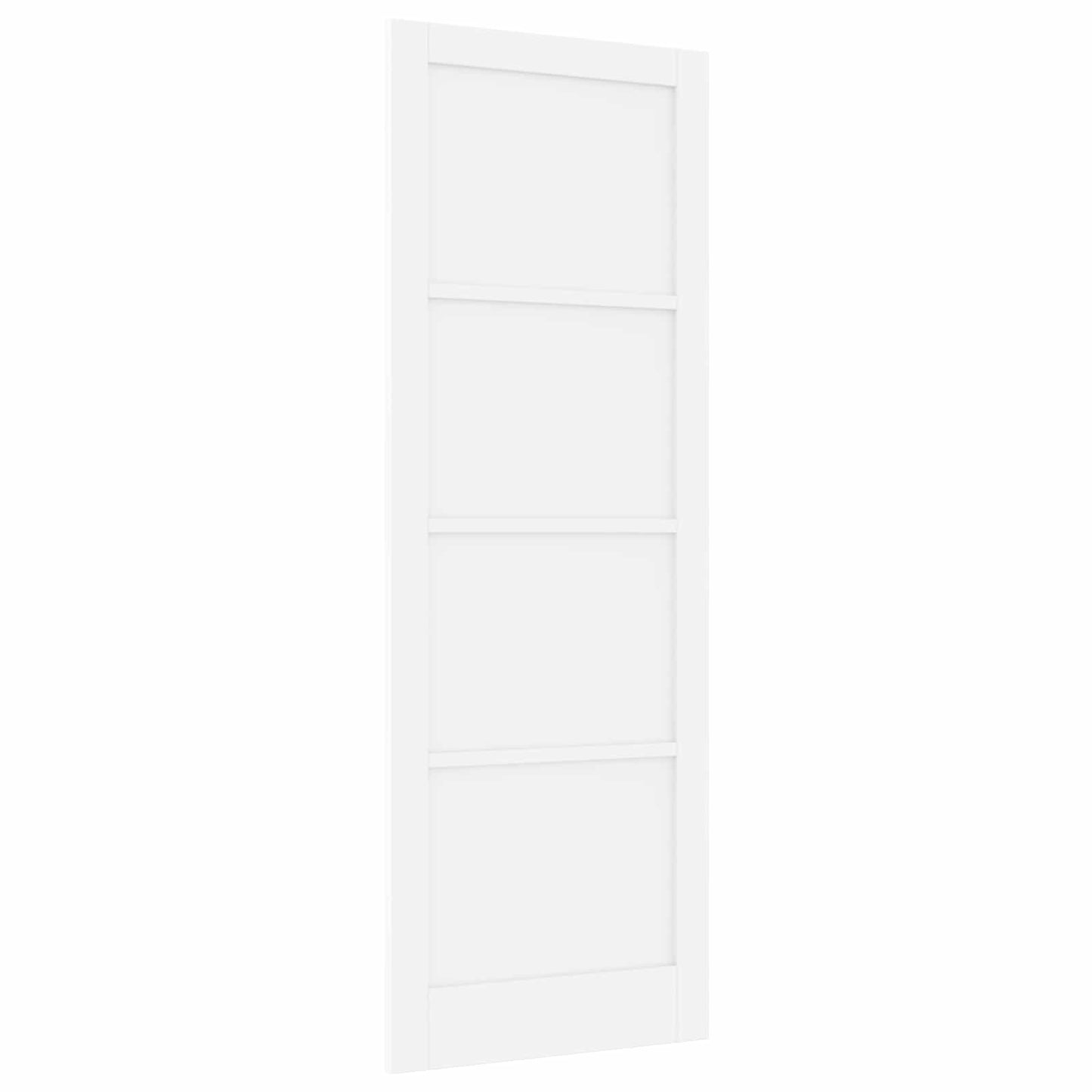 Indvendig Dør 83 x 232 cm Krydsfinér Hvid
