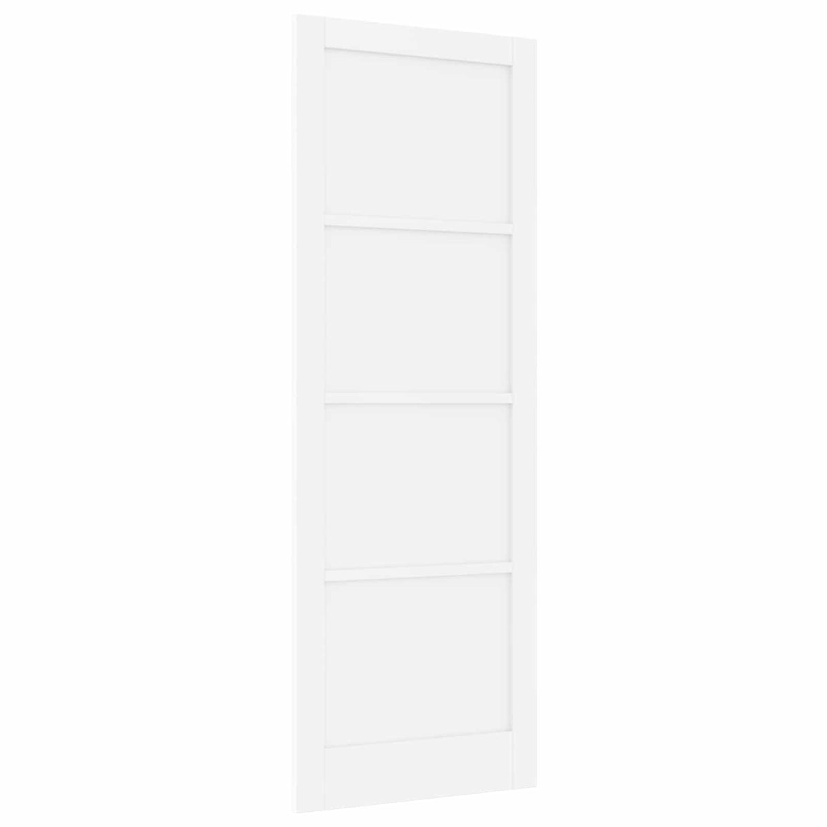 Indvendig Dør 83 x 232 cm Krydsfinér Hvid
