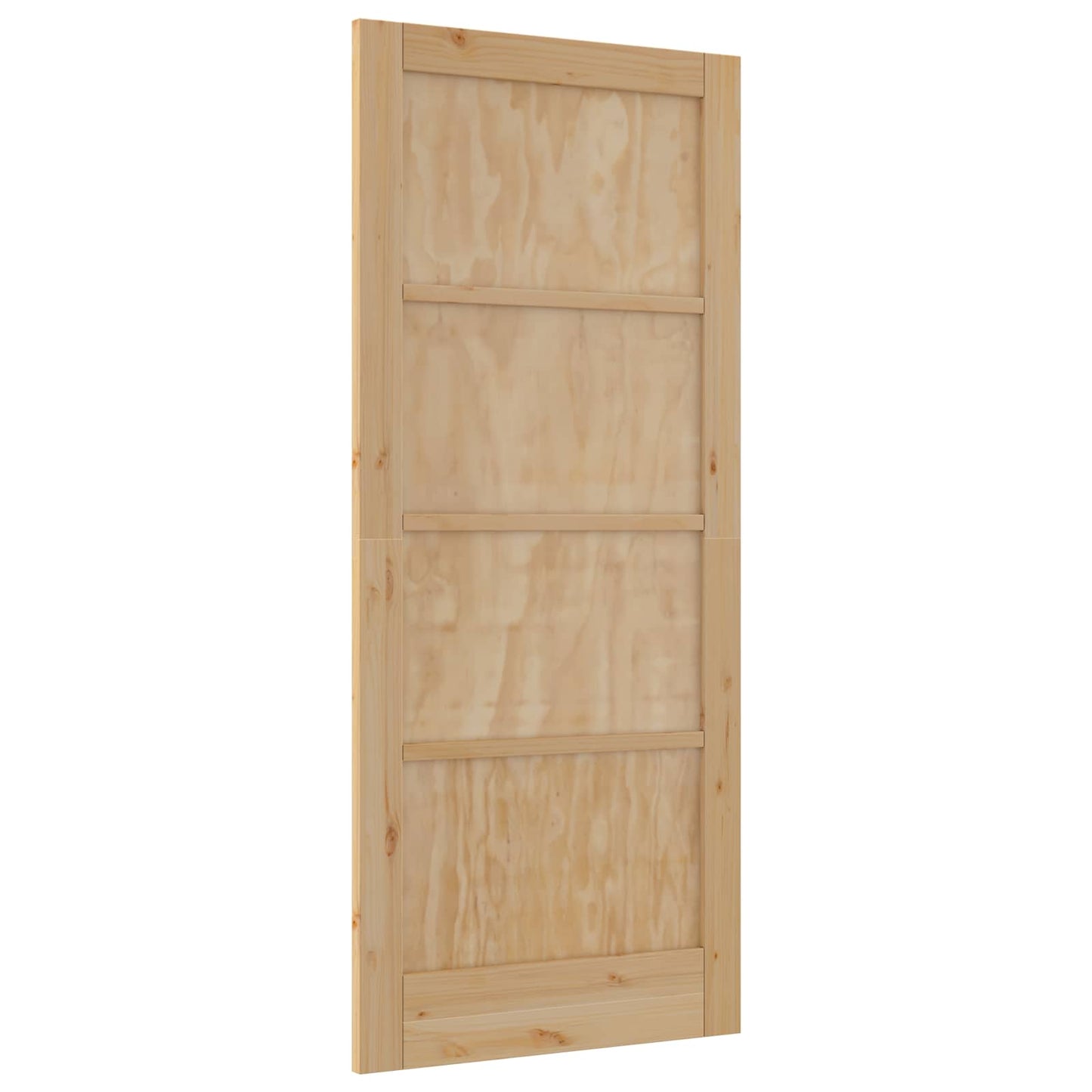 Indvendig Dør 86 x 198,5 cm Krydsfinér Naturfarvet
