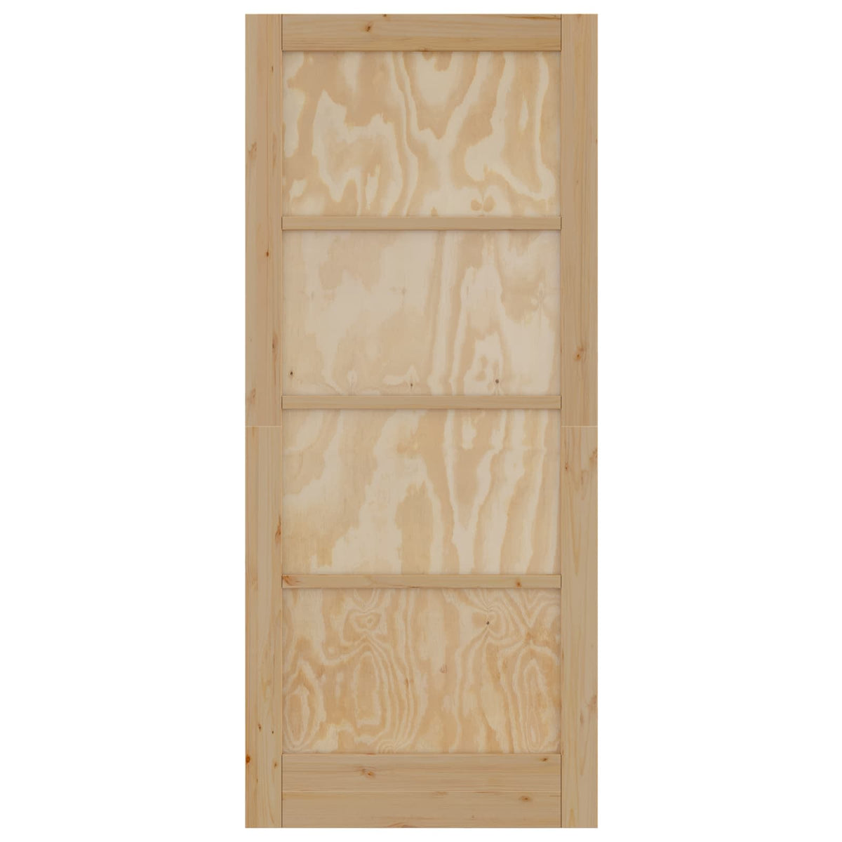 Indvendig Dør 86 x 198,5 cm Krydsfinér Naturfarvet
