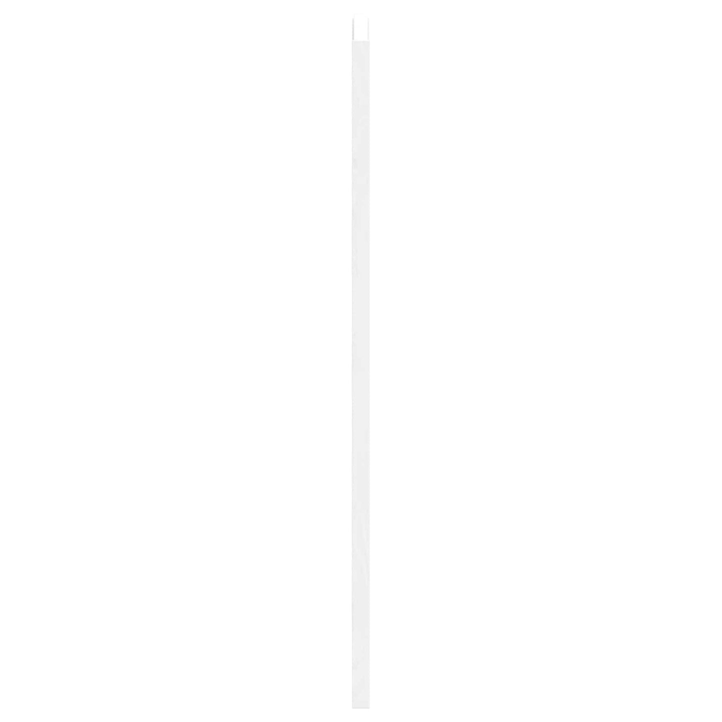 Svingdøre 2 stk. 80 x 40 cm Massivt fyrretræ Hvid