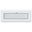 Kældervindue RISOR 100 x 40 cm PVC og klart, almindeligt glas
