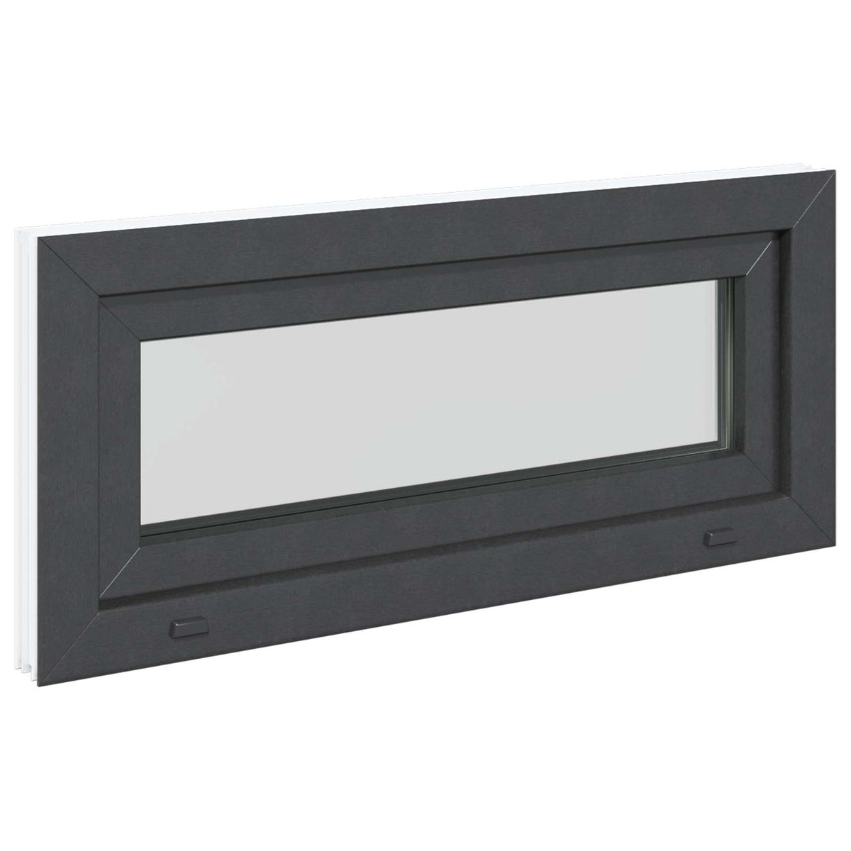Kældervindue indvendig farve hvid RISOR 90 x 40 cm