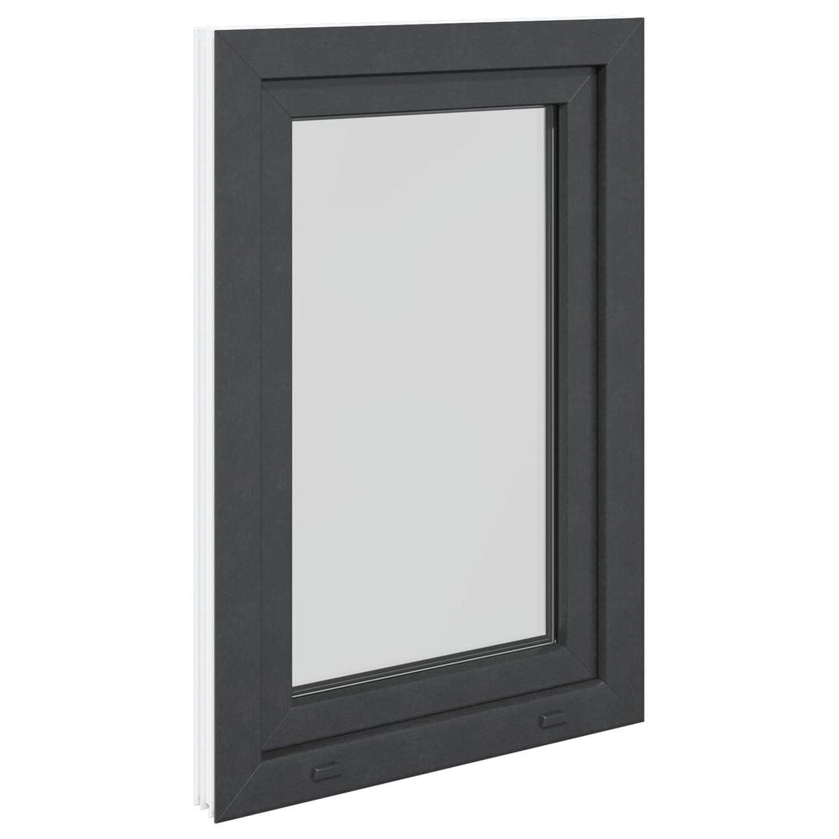 Kældervindue indvendig farve hvid RISOR 60 x 100 cm