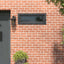Kældervindue RISOR 100 x 40 cm PVC og klart, almindeligt glas