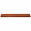 Trappetrin 2 stk. 120 x 25 x 2 cm Brun Solid bøg