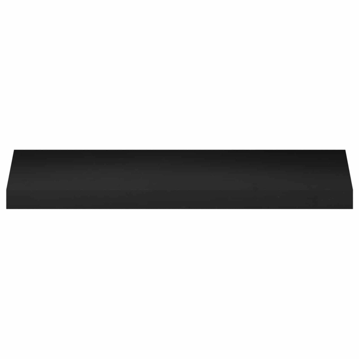 Trappetrin 2 stk. 90 x 25 x 2 cm Sort Solid bøg