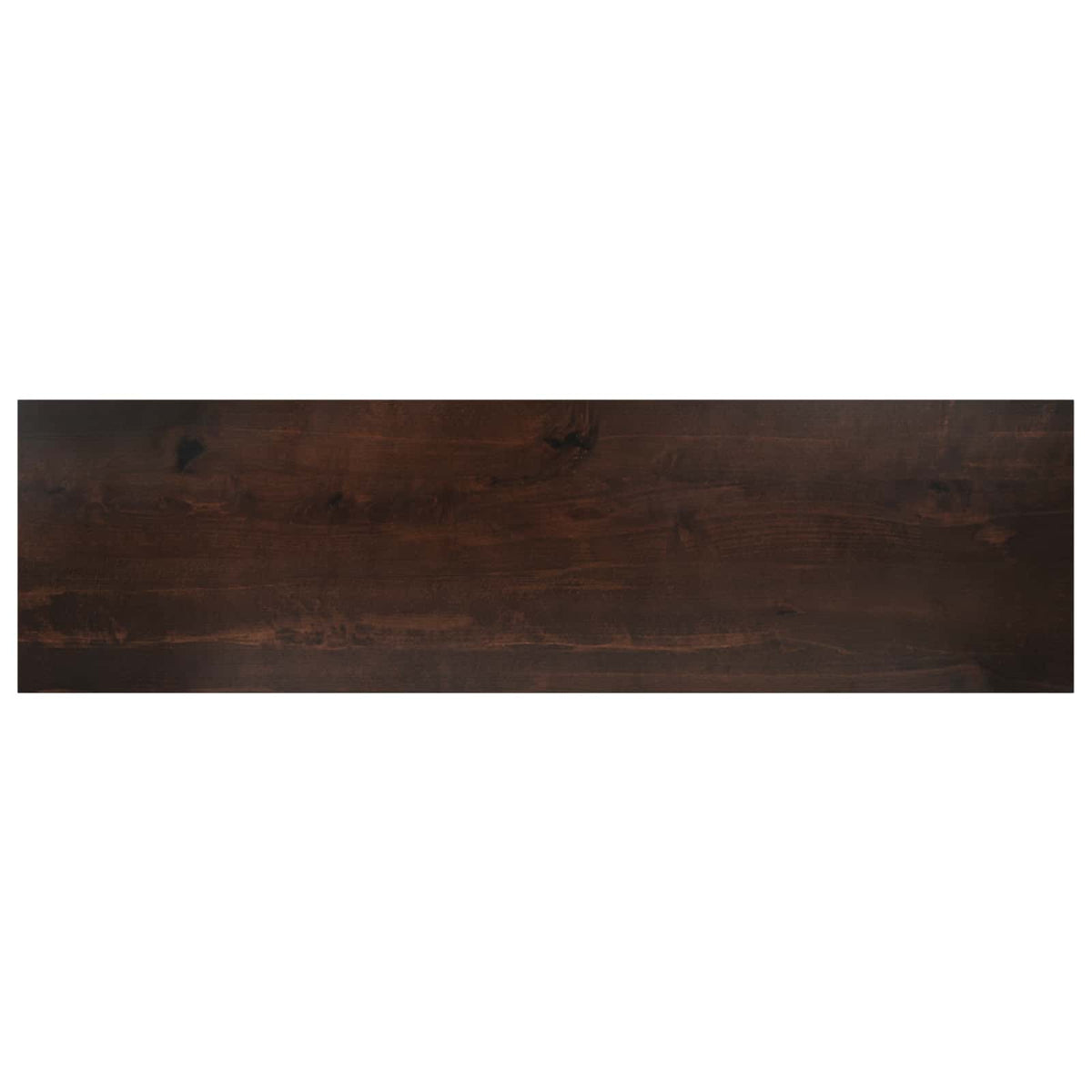 Trappetrin 4 stk. 100 x 25 x 2 cm Mørk Brun Solid bøg