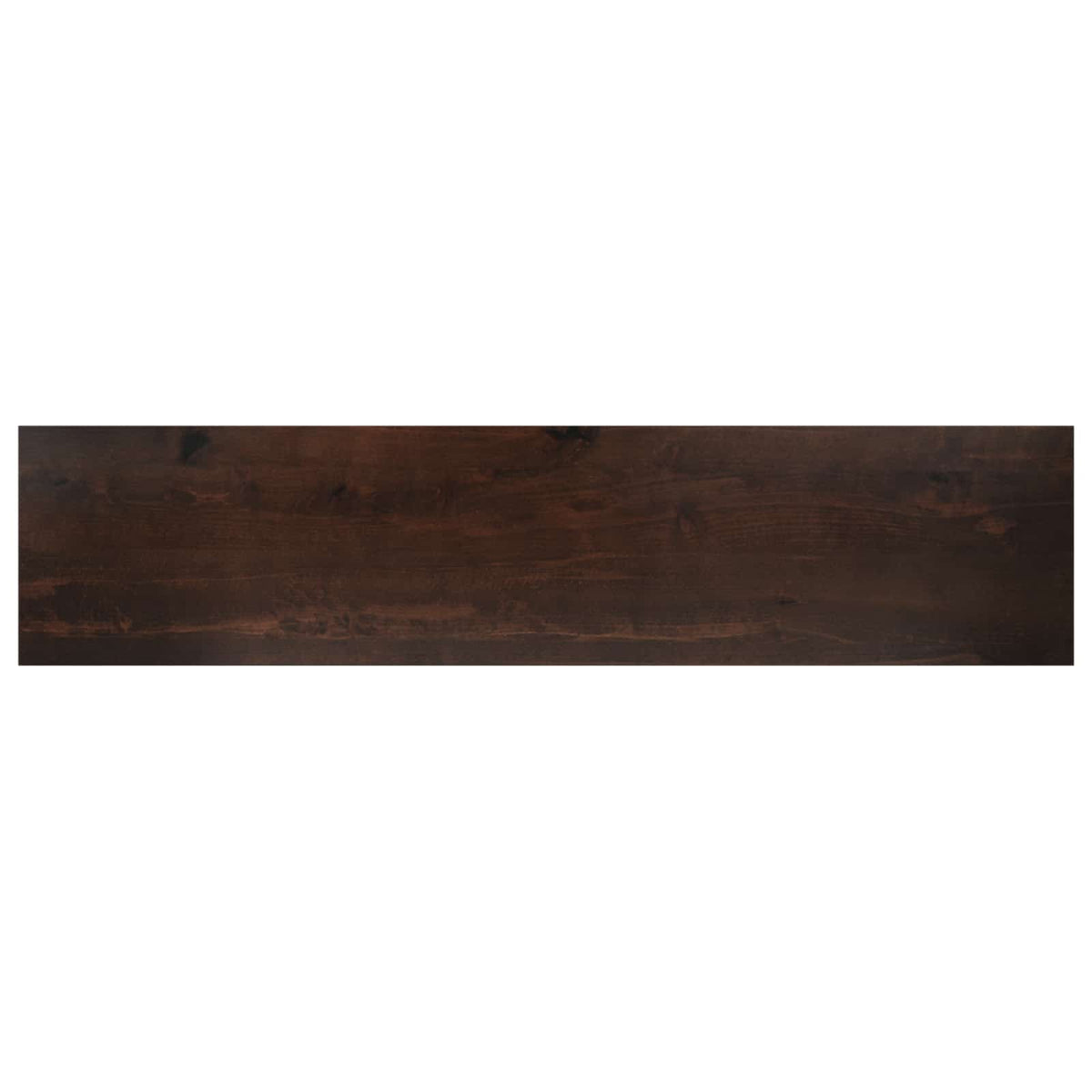 Trappetrin 4 stk. 110 x 25 x 2 cm Mørk Brun Solid bøg