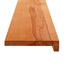 Trappetrin 8 stk. 80 x 30 x 2 cm Lys Brun Solid bøg