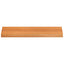 Trappetrin 12 stk. 80 x 30 x 2 cm Lys Brun Solid bøg